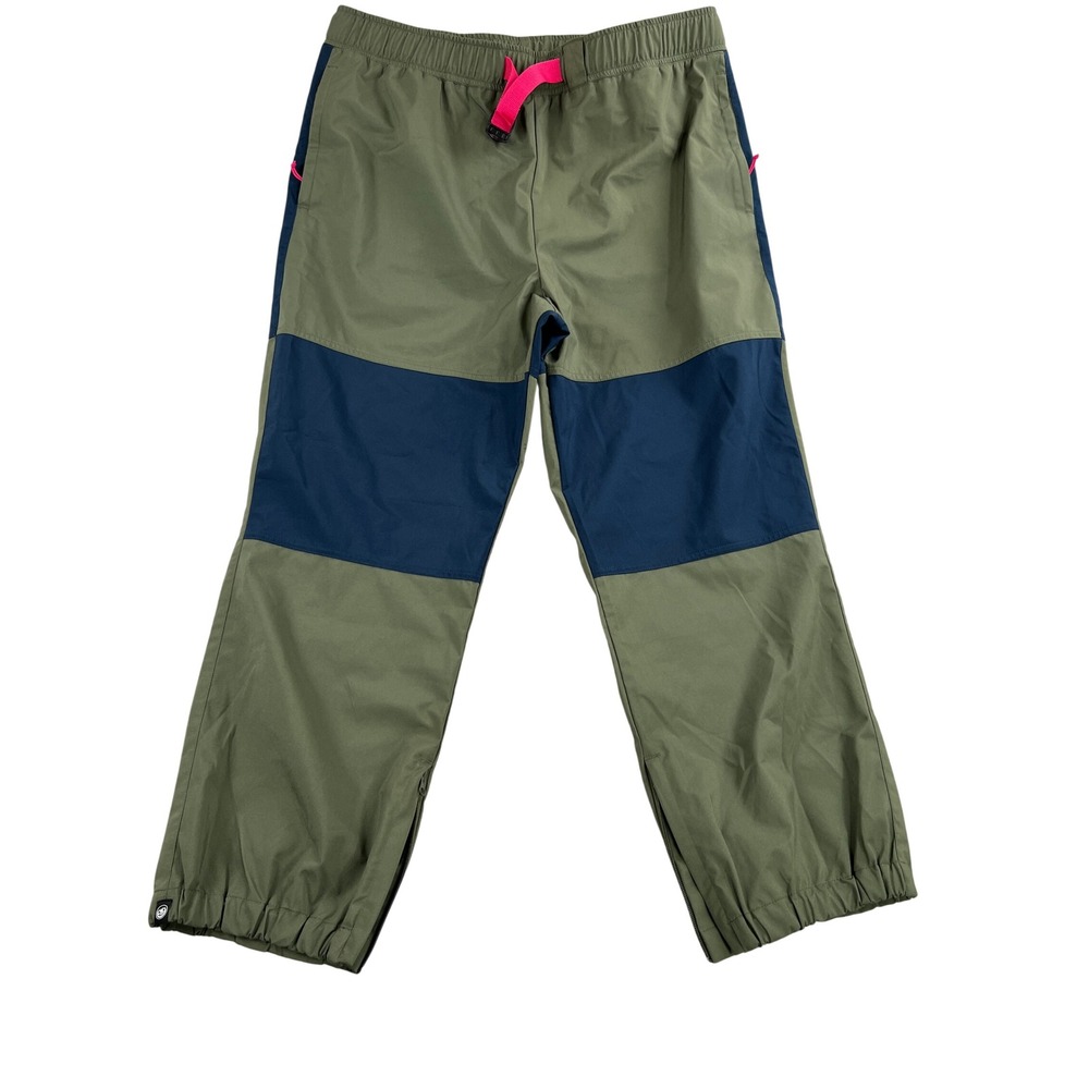 Neff Groomer Green Blue Colorblock XL Men's Snow Pants Ski Snowboard Streetware